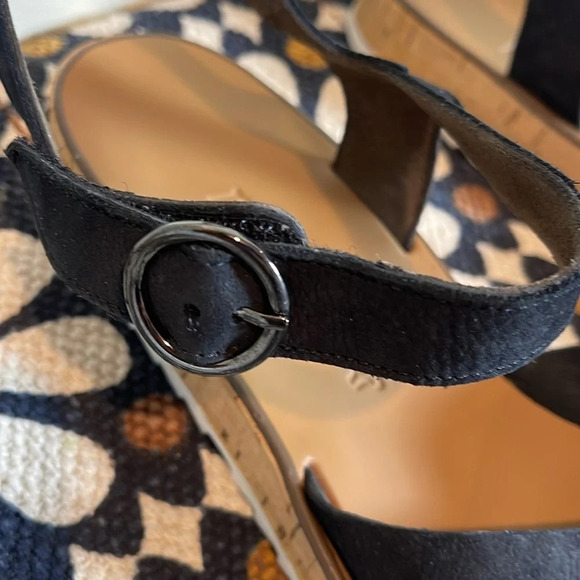 Paul Green Christine Sandal in black size 7 1/2 - Picture 3 of 8